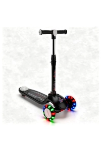 Işık/Ledli Üç Teker Yükseklik Ayarlanabilir ve Katlanabilir Fren Sistemli Çocuk Scooter